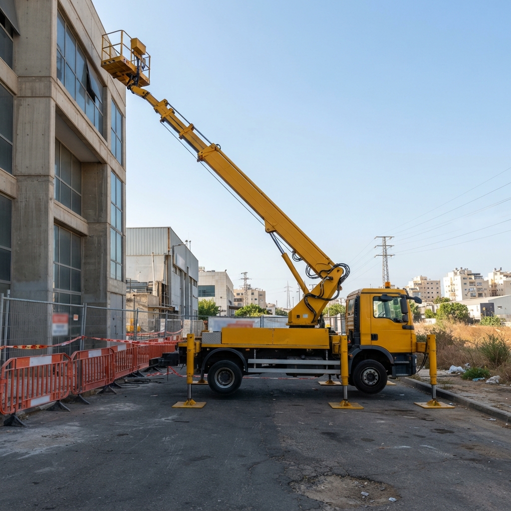 השכרת מנוף סל מחיר: ממה הוא מורכב ואיך מתכננים נכון