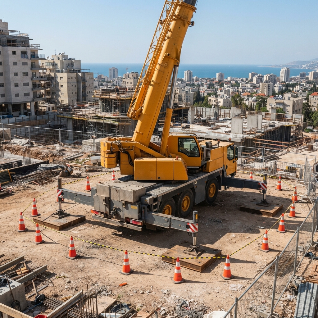 אתת מנוף ומכוון משאית: למה אצלנו לא מתפשרים על בטיחות